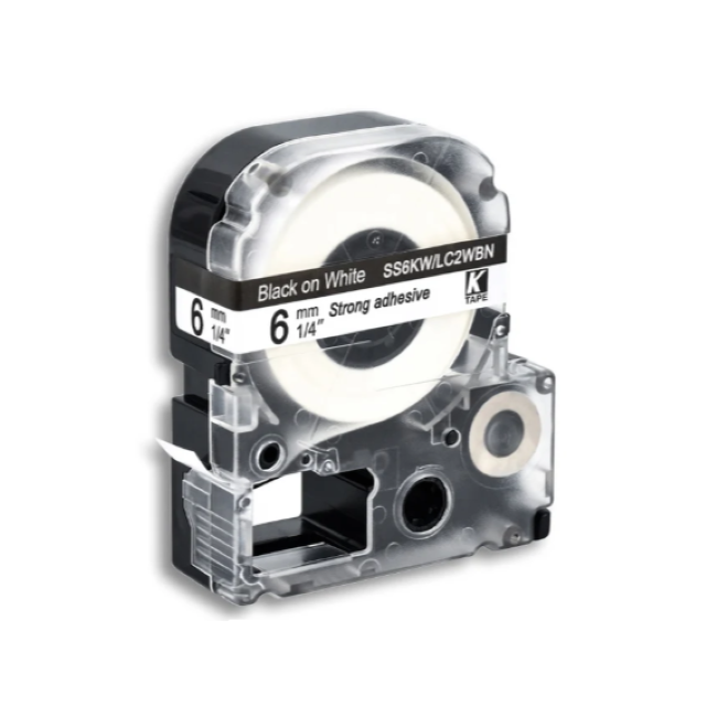 Epson Tape – LK2WBN Black on White